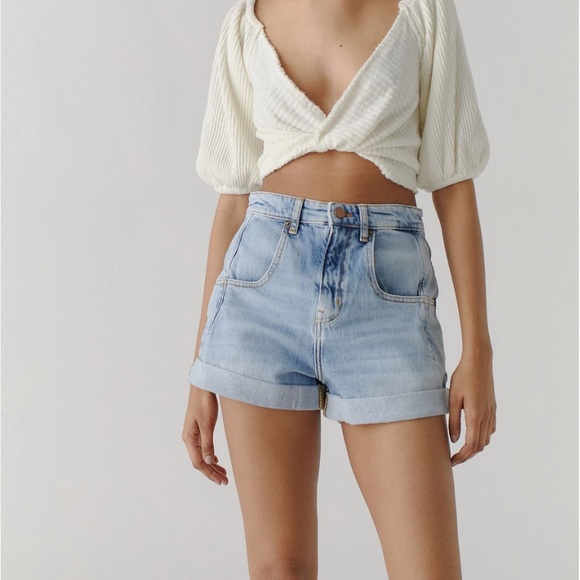 BDG Pants - BDG Sky Blue Denim Shorts